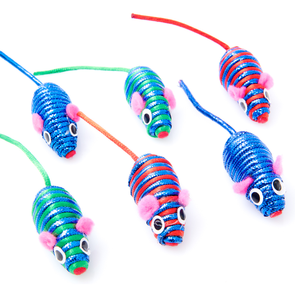Artikelbild 2 des Artikels “2x 6 Katzen-Spielmäuse geblistert Nr. 2 “