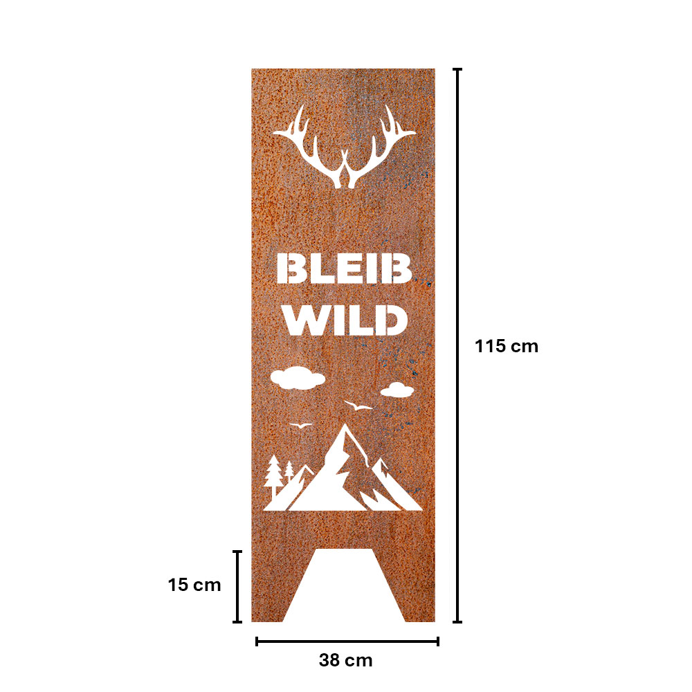 Artikelbild 2 des Artikels “Gartenstele - Bleib wild “
