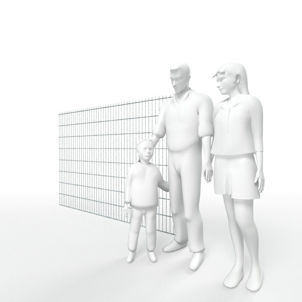  Artikelbild 3 des Artikels “Doppelstabmatte 6/5/6 feuerverzinkt | 1630“