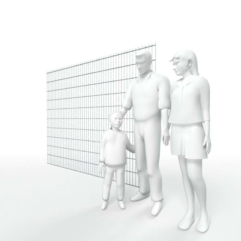 Artikelbild 3 des Artikels “Doppelstabmatte 6/5/6 feuerverzinkt | 2030“