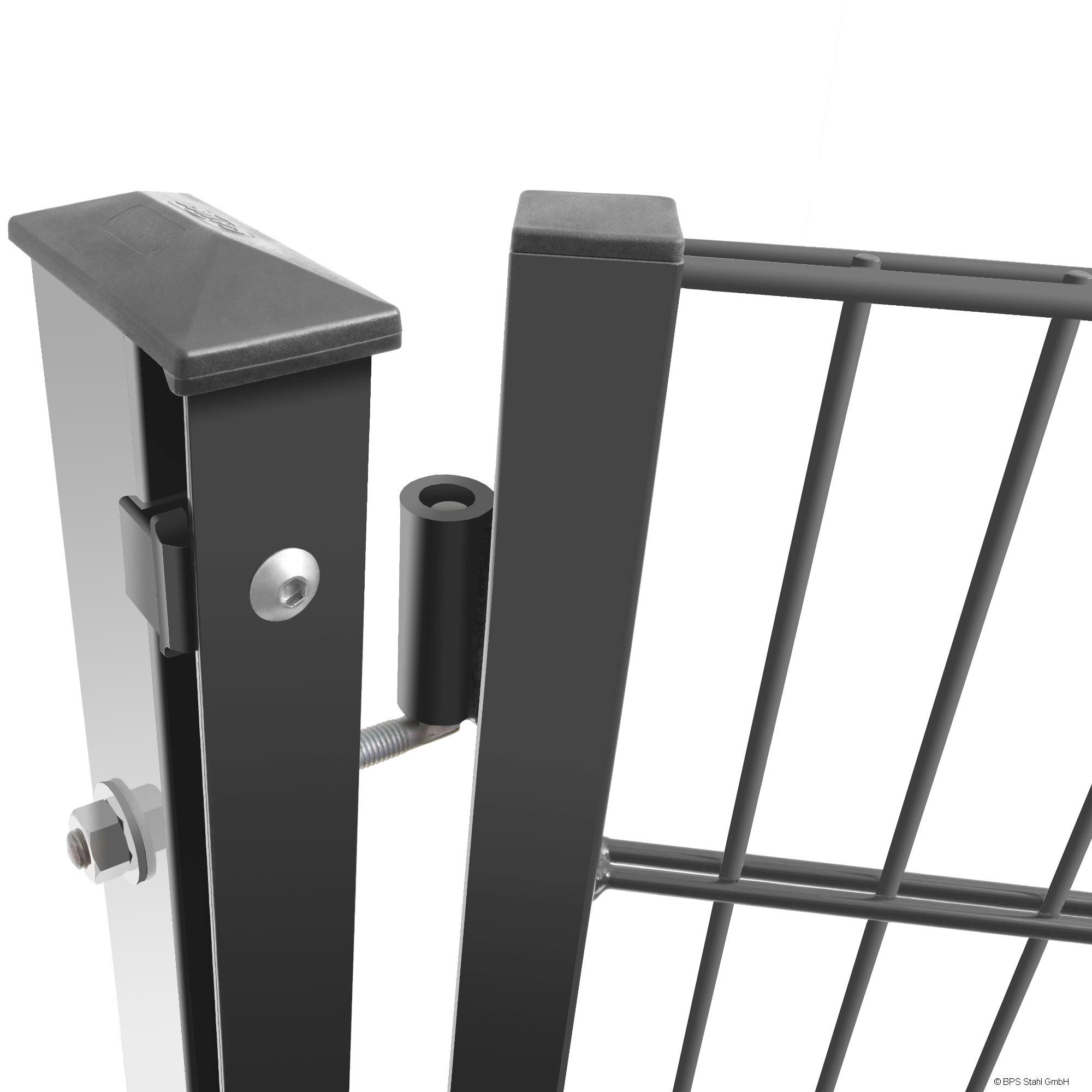  Artikelbild 3 des Artikels “Ben Light Toranlage anthrazit RAL 7016 | 1430  | 1000 “