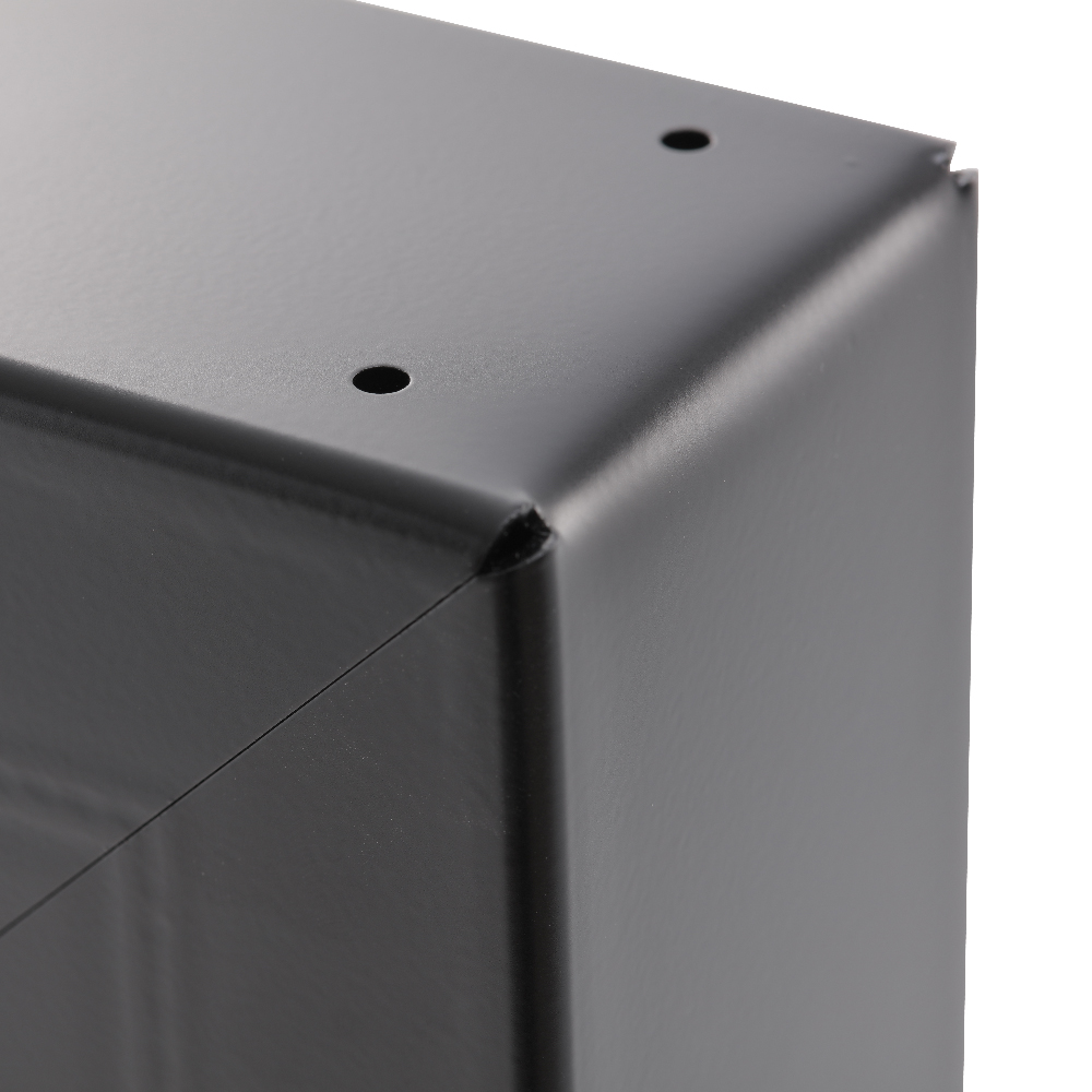 Artikelbild 3 des Artikels “Bankgestell U 80/80 Schwarz matt | Im Set (2x)“