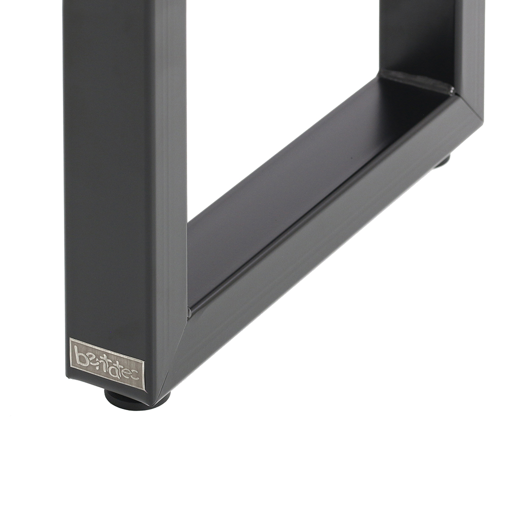 Artikelbild 3 des Artikels “Bankgestell ohne Lehne 60/40 Schwarz, RAL 9005 | Im Set (2x)“