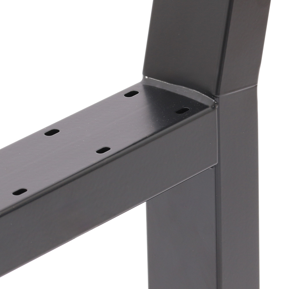  Artikelbild 4 des Artikels “Bankgestell mit Lehne Schwarz matt RAL 9005 | Einzeln“