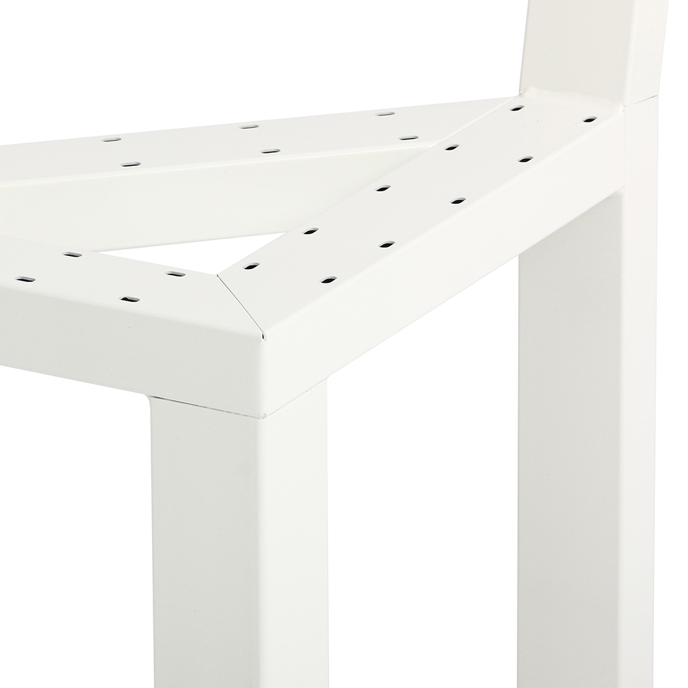 Artikelbild 4 des Artikels “Eckbankgestell mit Lehne Weiß, RAL 9010 | Im Set (3-teilig)“