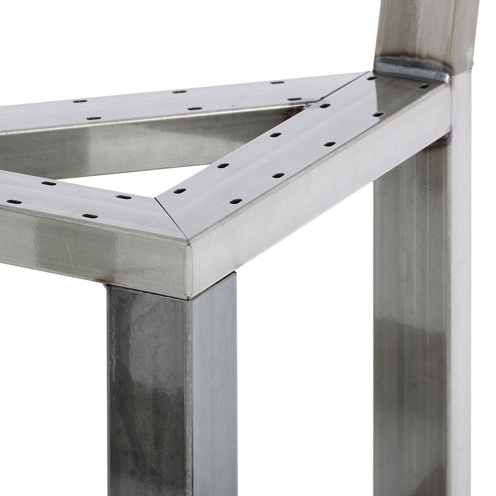  Artikelbild 5 des Artikels “Eckbankgestell mit Lehne Stahl, Klarlack | Im Set (3-teilig)“